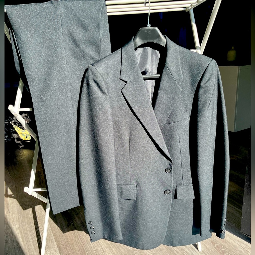 Vintage men’s black suit